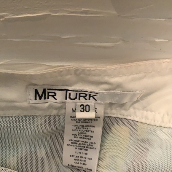 Mr. Turk of California Men’s graphic print swim trunks. - Picture 2 of 4